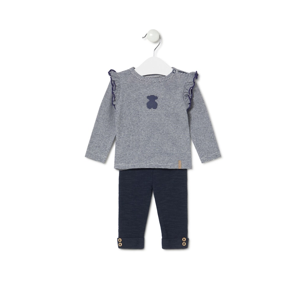 Girls outfit in Marine navy blue