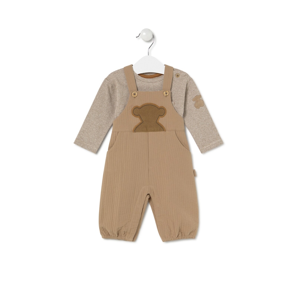 Conjunto de ni&ntilde;o Brown Beige
