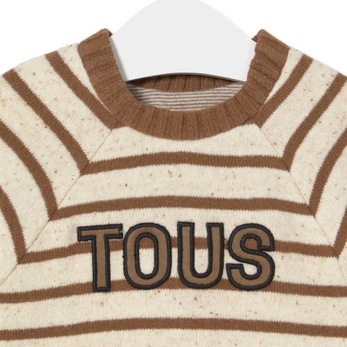 Conjunto de niño Brown crudo