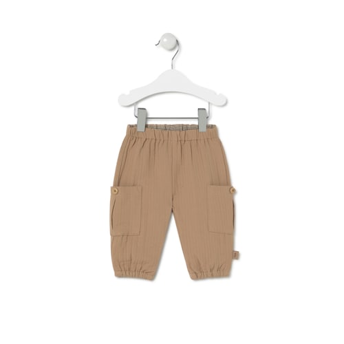 Conjunto de niño Brown crudo