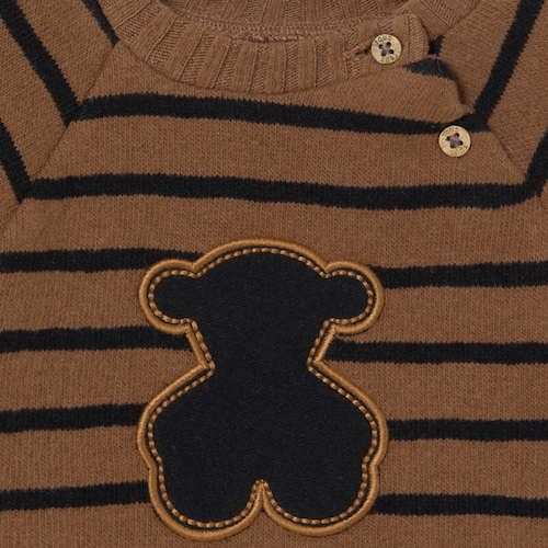 Conjunto de niño Brown crudo