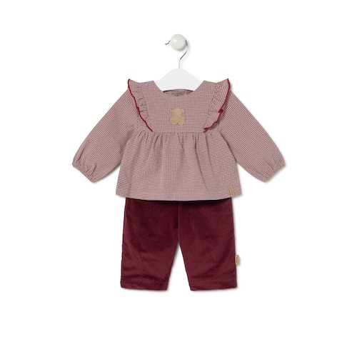 Conjunto de niña Garnet rosa