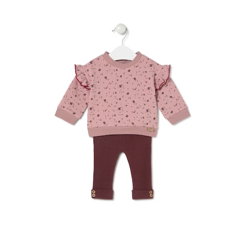 Conjunto de niña Garnet rosa