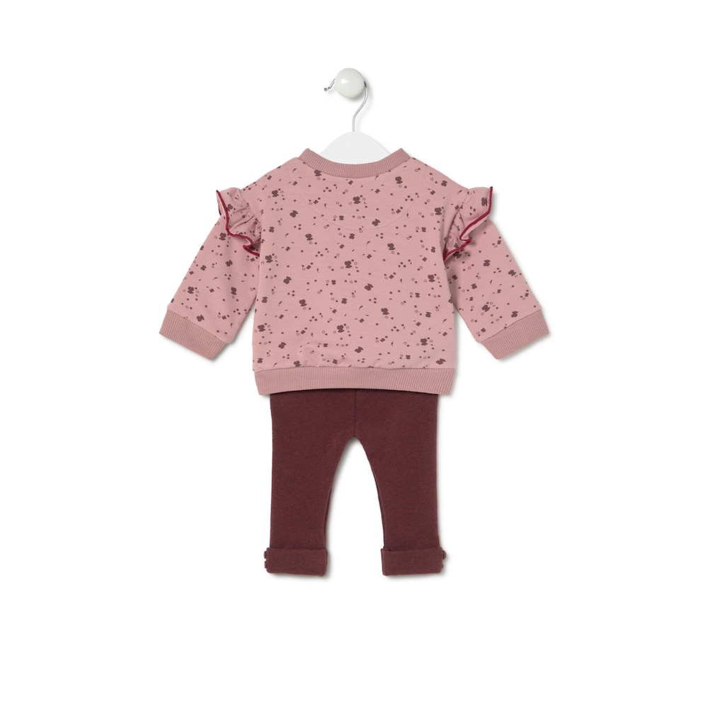 Conjunto de ni&ntilde;a Garnet rosa