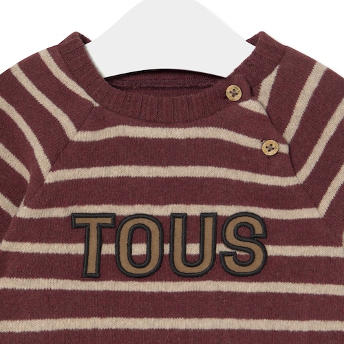 Conjunto de niño Garnet granate