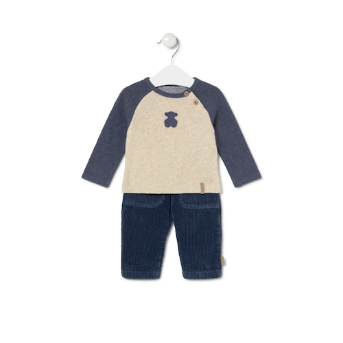 Conjunto de niño Marine azul marino