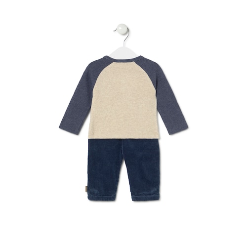 Conjunto de niño Marine azul marino