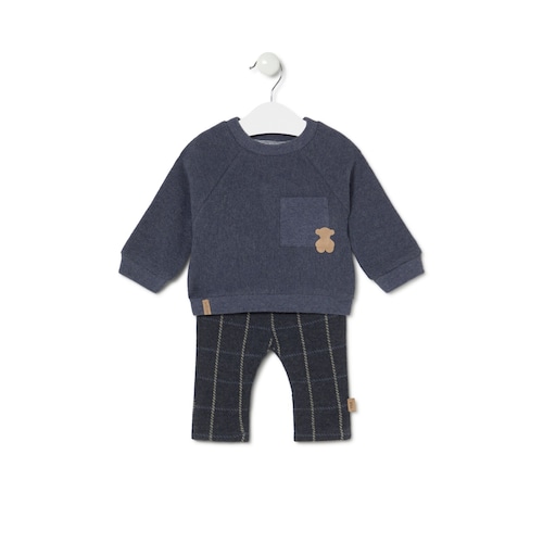 Boys outfit in Marine navy blue