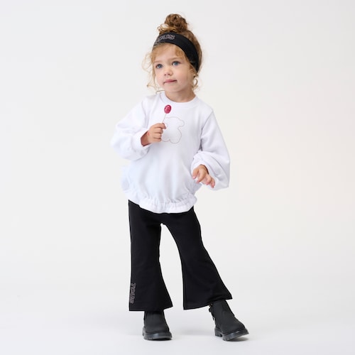 Legging de niña Party negro