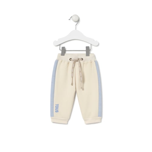 Pantalón deportivo Casual crudo