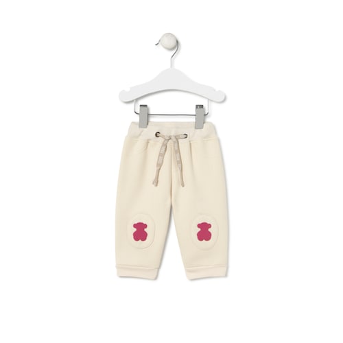 Pantalón deportivo osos Casual crudo