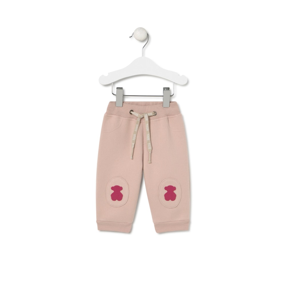 Joggers with bears in Casual pink
