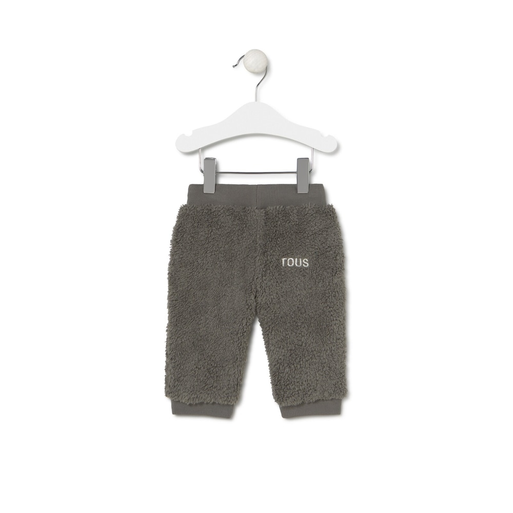 Fleece joggers in Casual grey