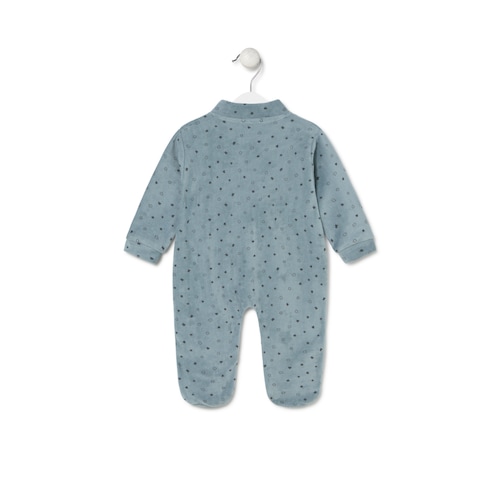 Pijama de bebé Mini celeste