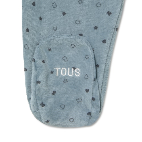 Pijama de bebé Mini celeste