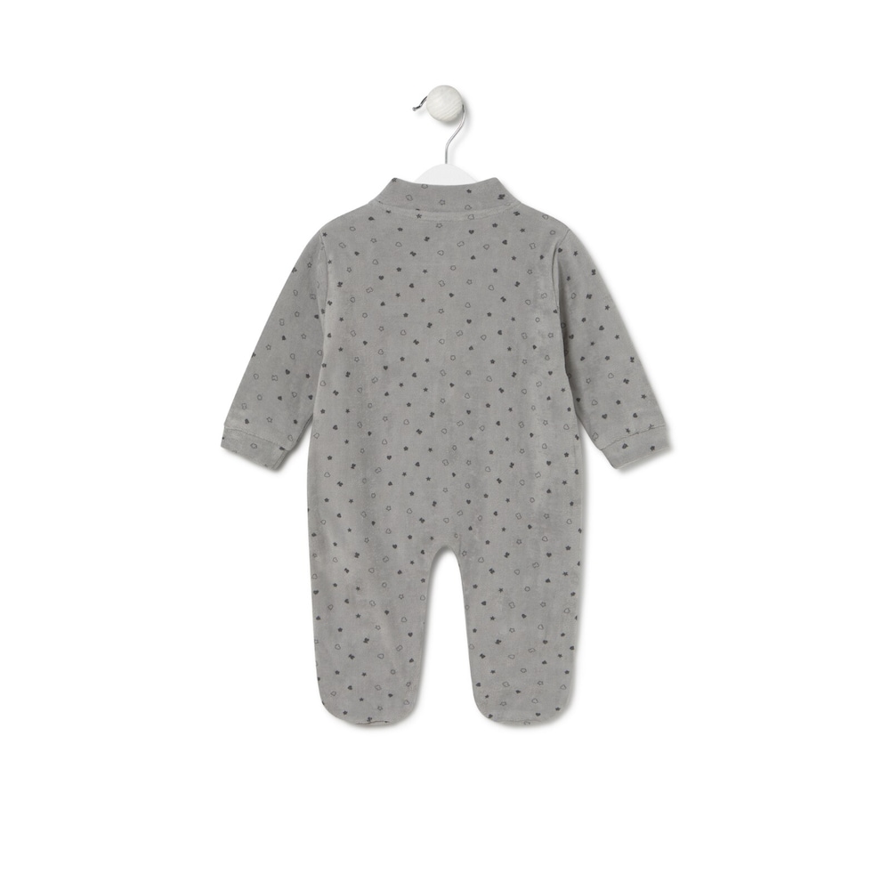 Pijama de beb&eacute; Mini gris