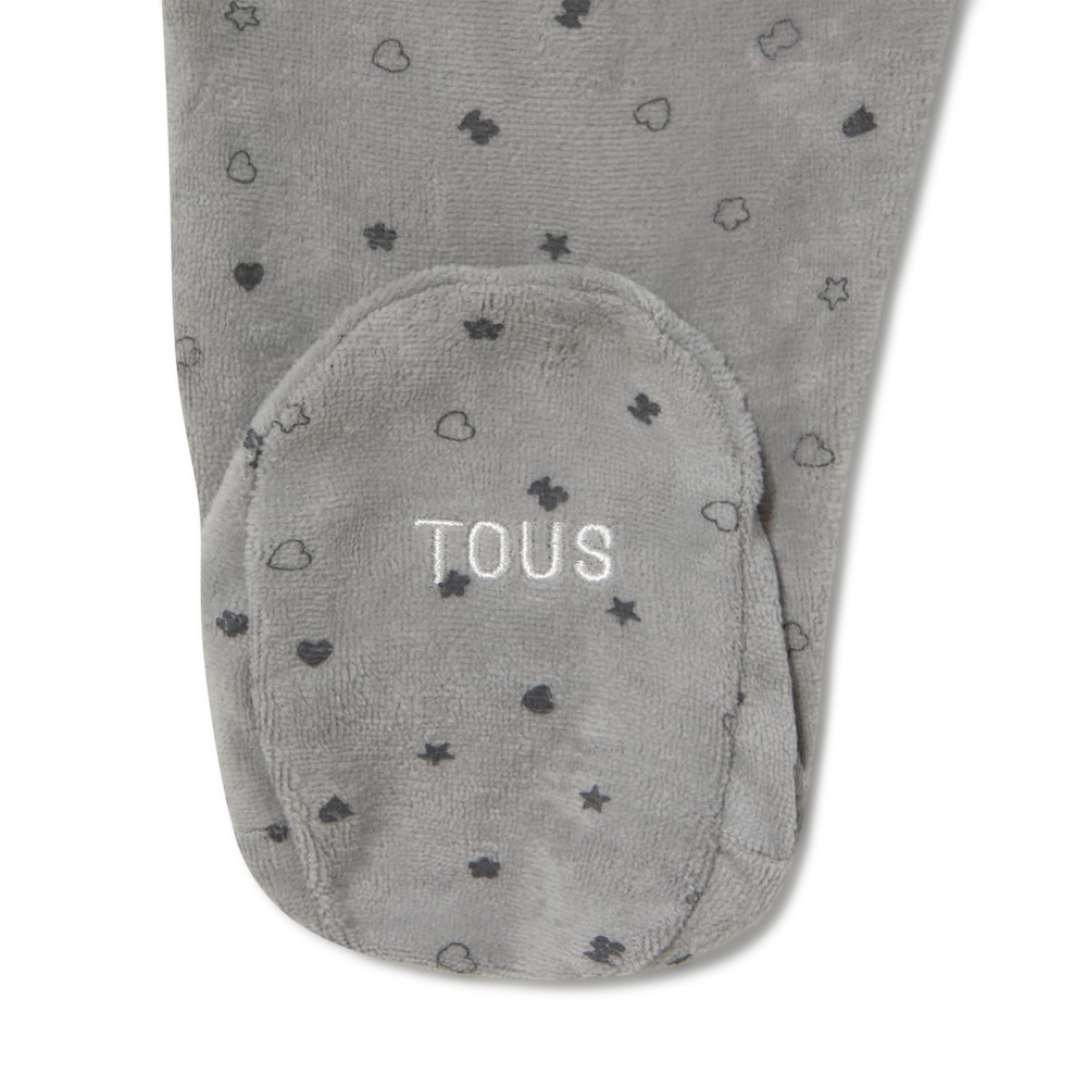 Pijama de beb&eacute; Mini gris