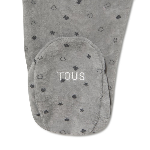 Pijama de bebé Mini gris