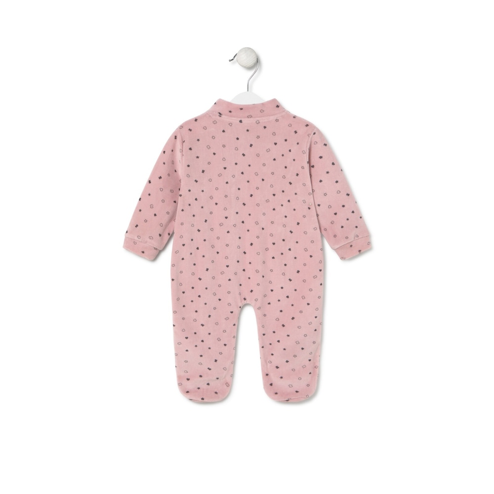 Baby pyjamas in Mini pink