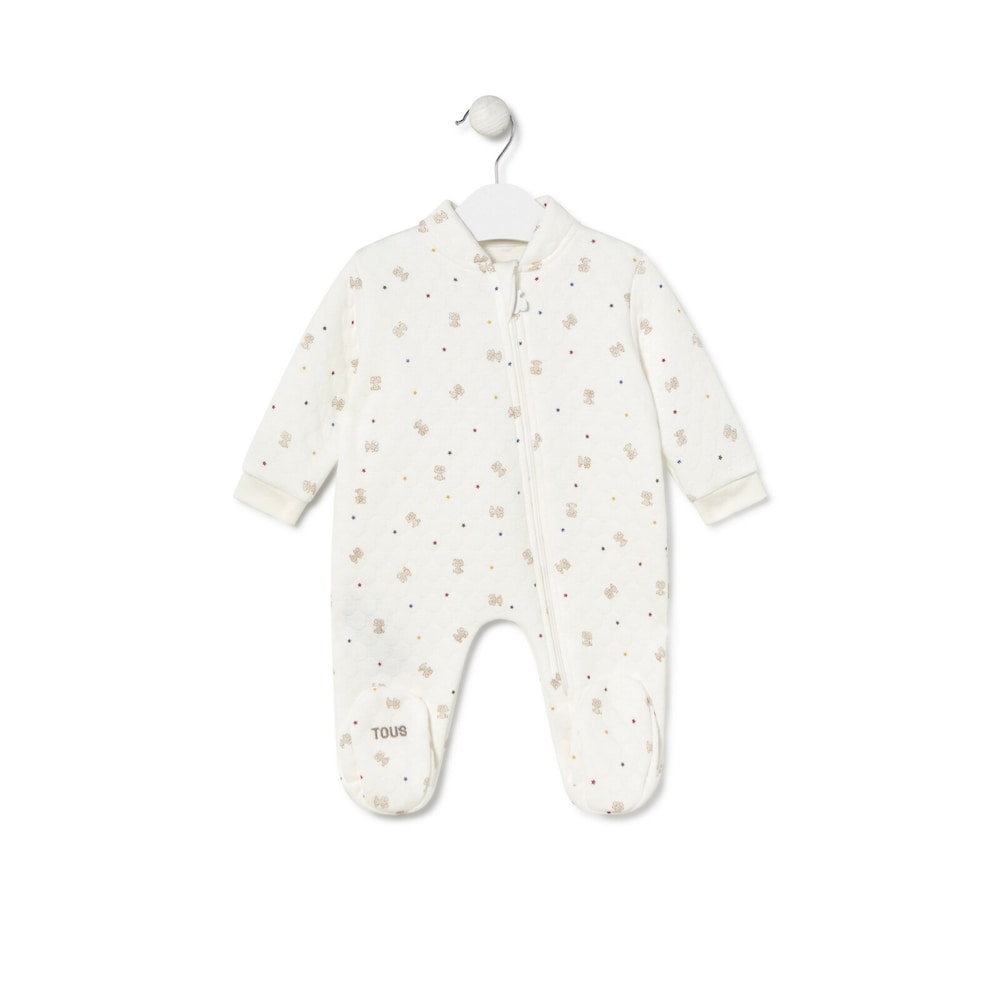 Pijama d'una pe&ccedil;a sense peus Cosmic cru