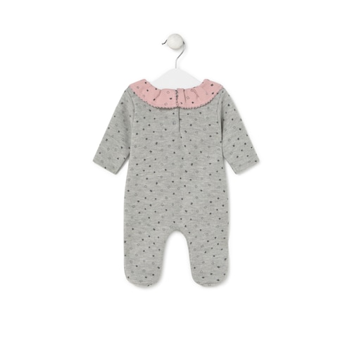 Pelele de bebé Mini gris