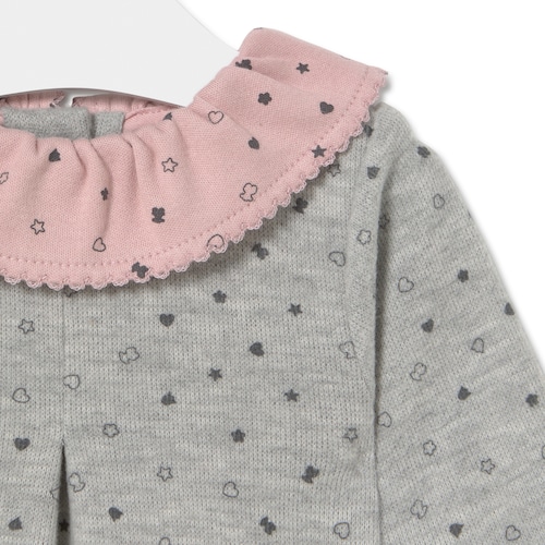 Pelele de bebé Mini gris