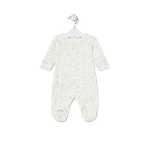 Pelele de bebé Arc azul celeste