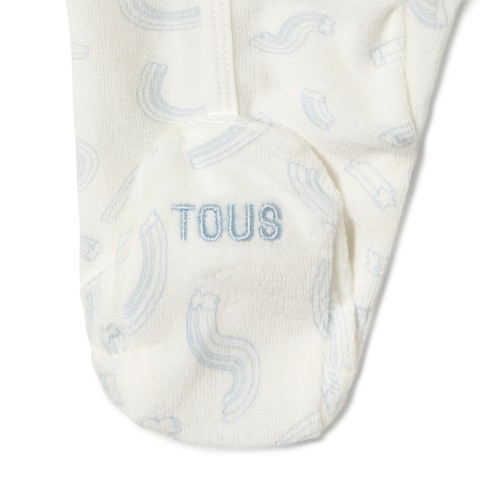 Pelele de bebé Arc azul celeste