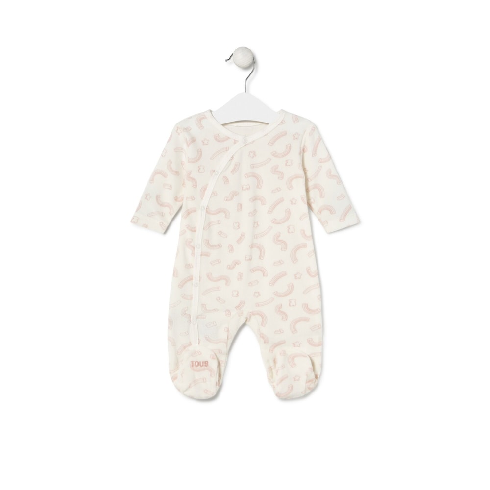 Pijama d'una pe&ccedil;a Arc rosa