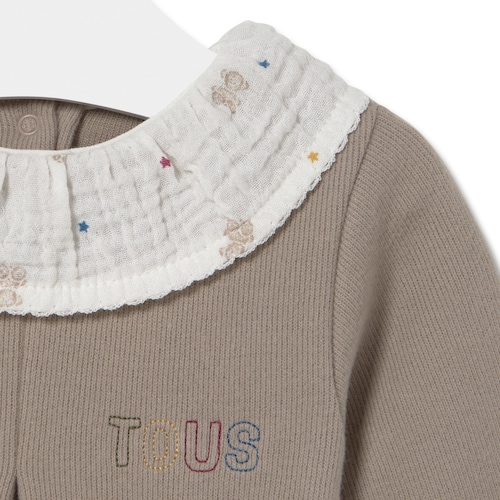 Pelele de bebé Cosmic beige