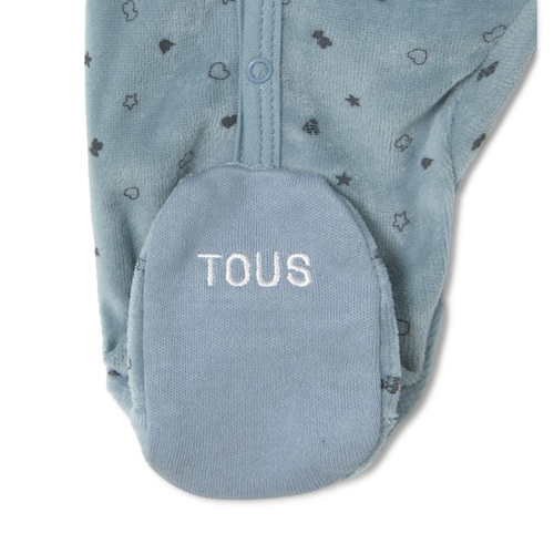 Pelele de bebé Mini celeste