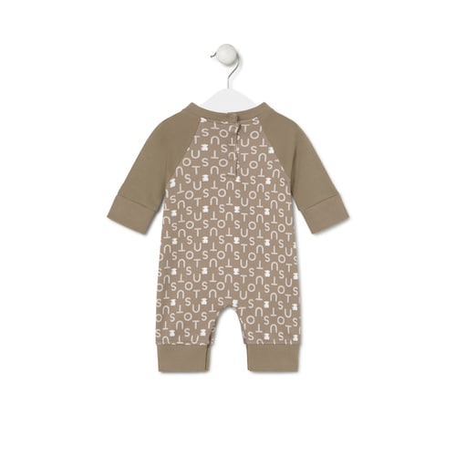 Pelele de bebé Soft beige