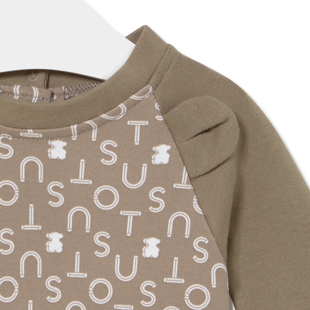 Pelele de beb&eacute; Soft beige