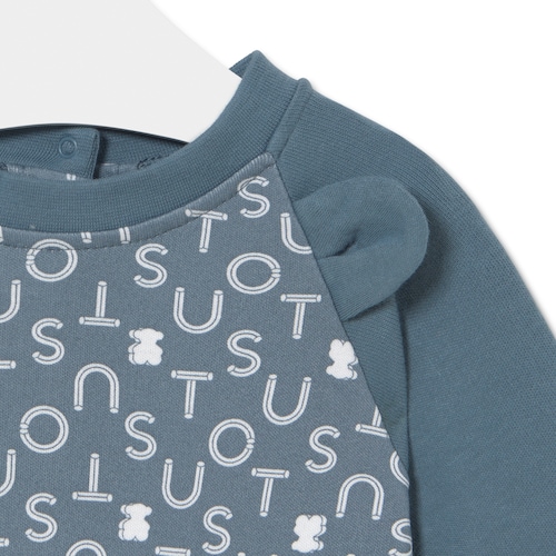 Pelele de bebé Soft marino