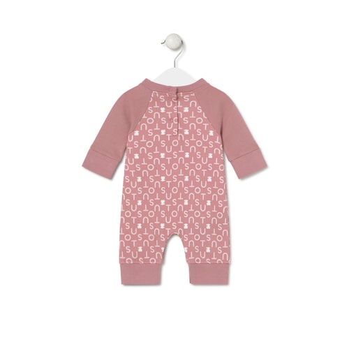 Pelele de bebé Soft rosa