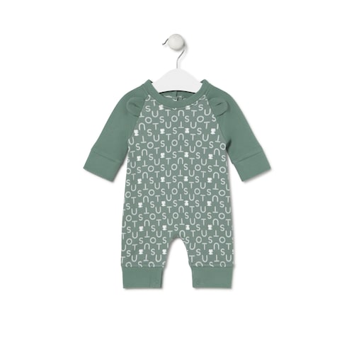 Pelele de bebé Soft verde