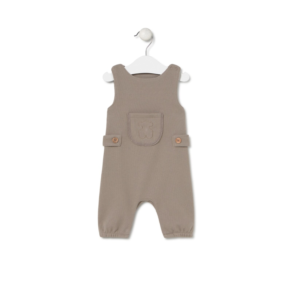 Baby playsuit in Cosmic beige