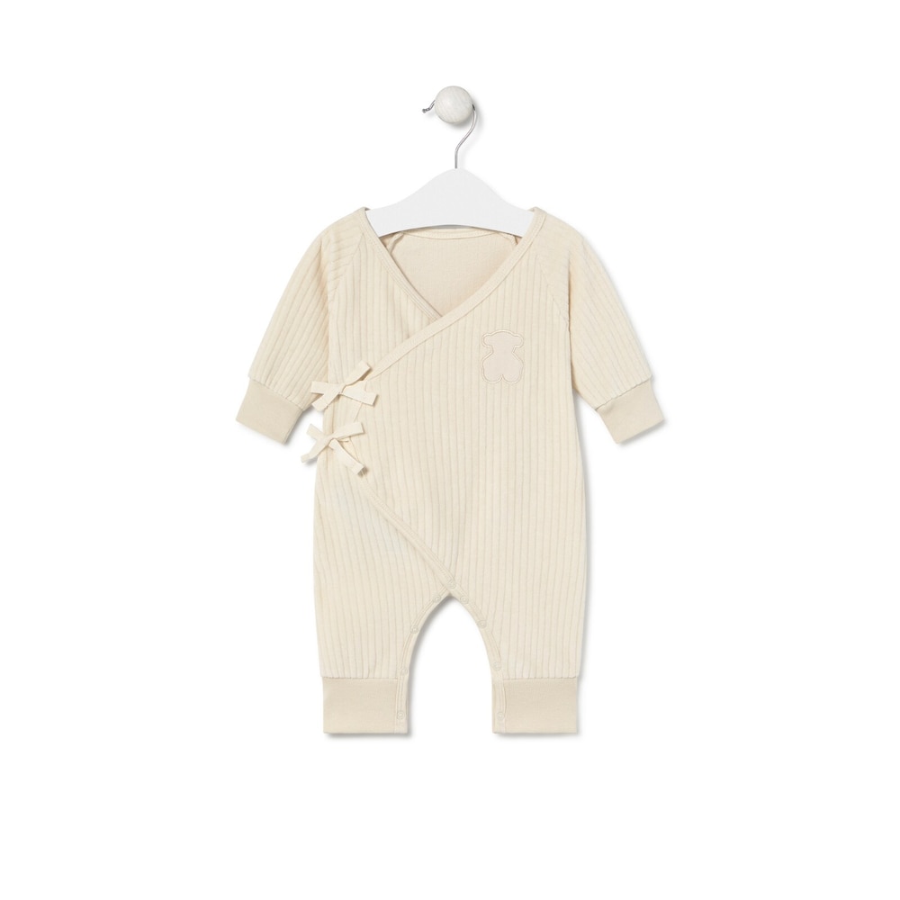 Pelele sin pies de beb&eacute; Arc crudo