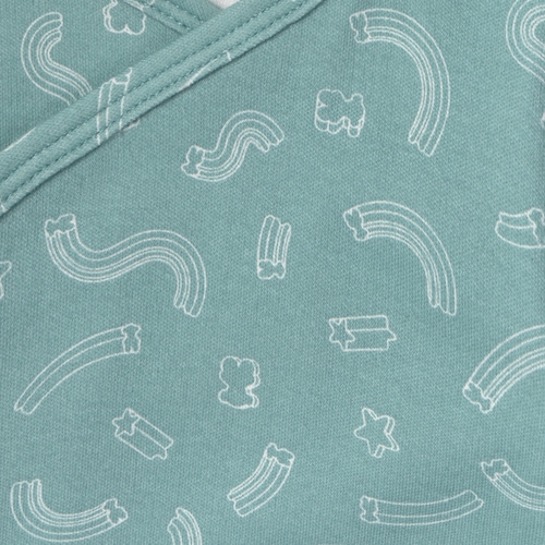 Pack de bodys de bebé cruzados Arc bruma