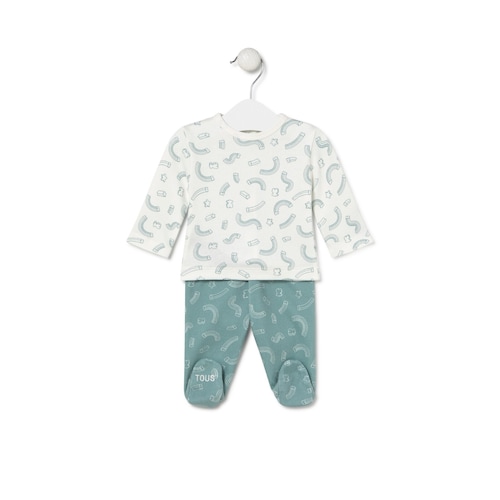 Newborn baby set in Arc mist