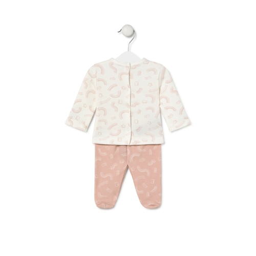 Conjunto de bebé de recién nacido Arc rosa