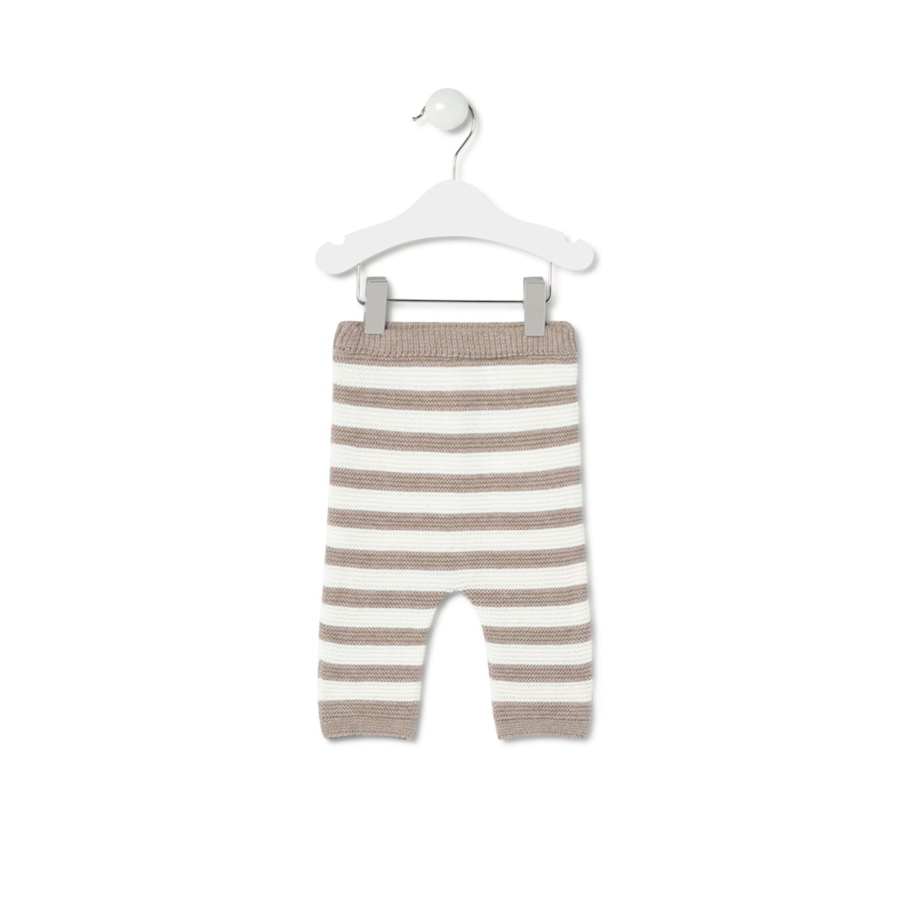 Newborn baby set in Tricot beige
