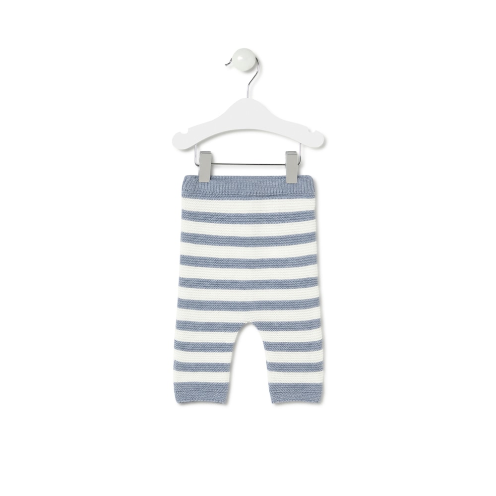 Newborn baby set in Tricot blue