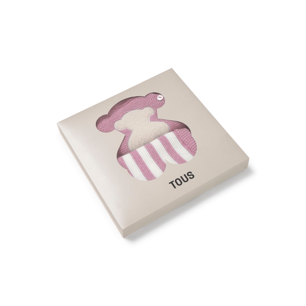 Conjunto de beb&eacute; de reci&eacute;n nacido Tricot rosa