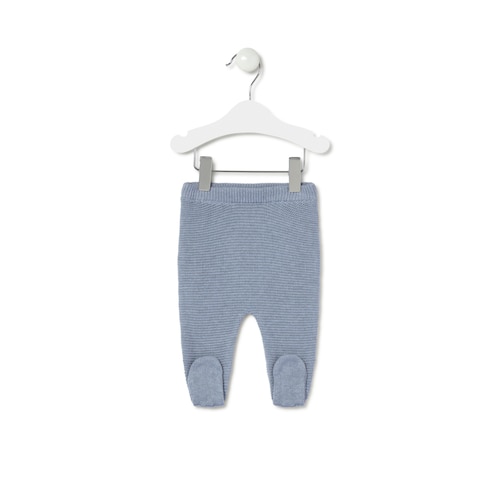 Conjunto de bebé recém-nascido Tricot azul