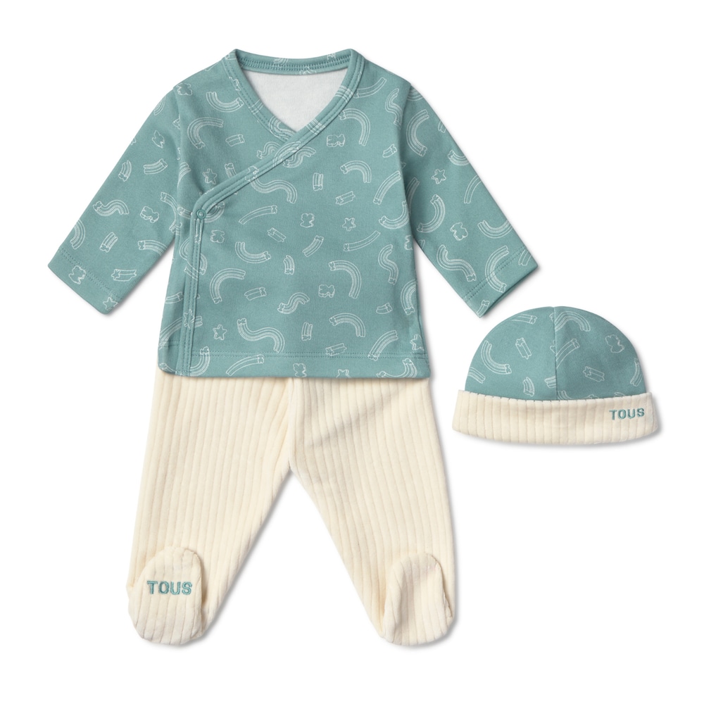 Conjunto de beb&eacute; de reci&eacute;n nacido Arc bruma