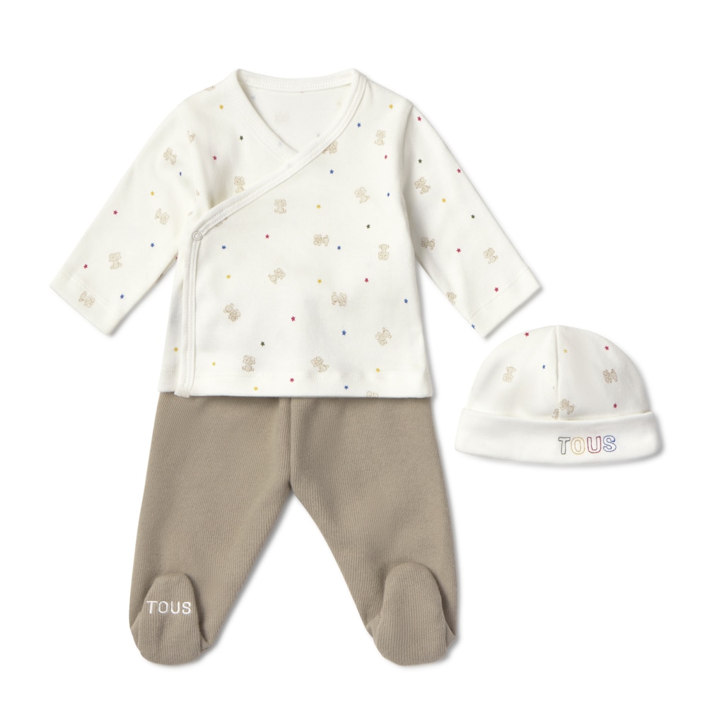 Conjunto de beb&eacute; rec&eacute;m-nascido Cosmic crua