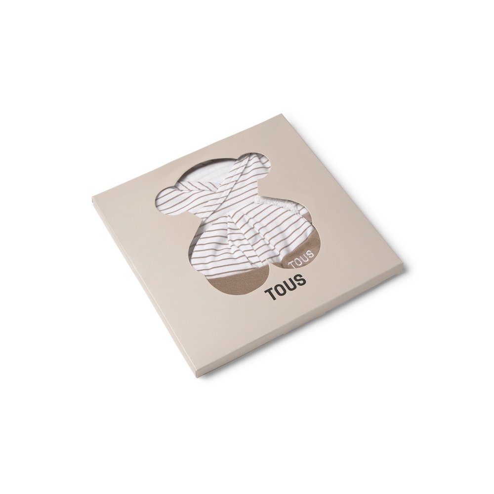 Newborn baby set in Soft beige