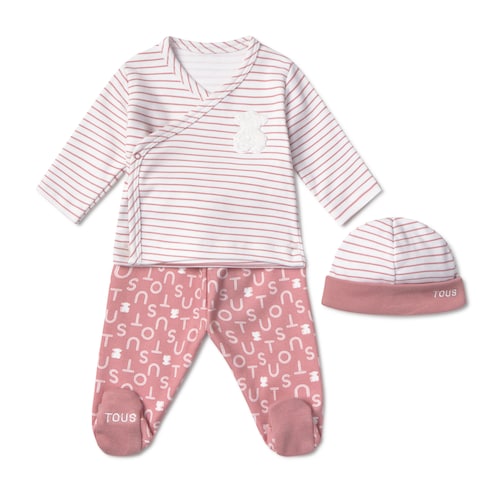 Newborn baby set in Soft pink image number 0