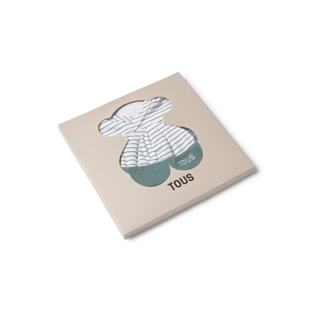 Newborn baby set in Soft green